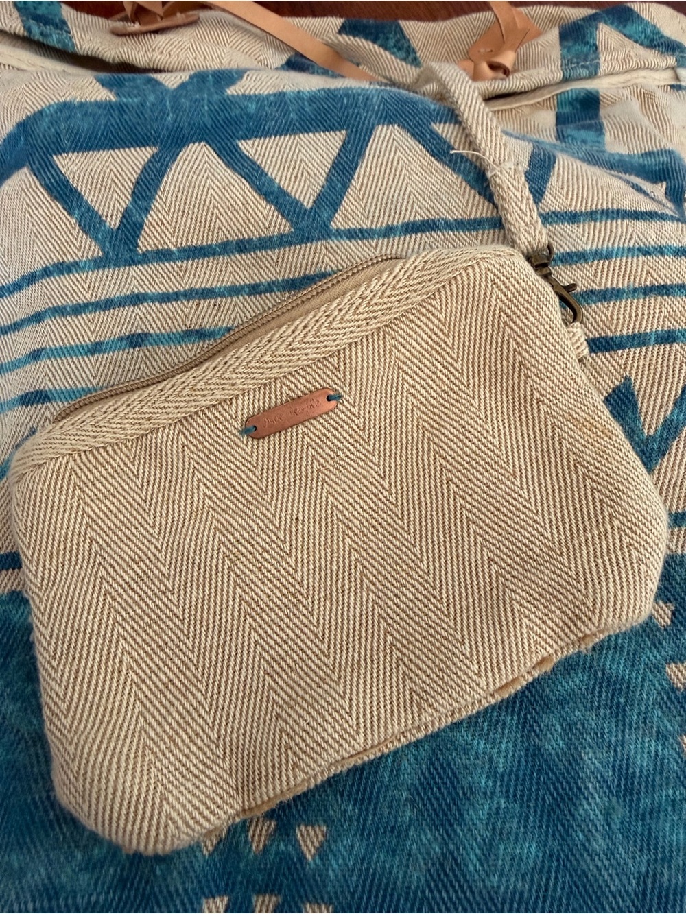 Free People Faded Sedona Tote Boho Festival Bohemian - Picture 2 of 4